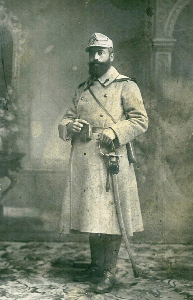 Costache Barbulescu, fratele strabunicului meu, in timpul Primului Razboi Mondial (arhiva Filip-Lucian Iorga)
